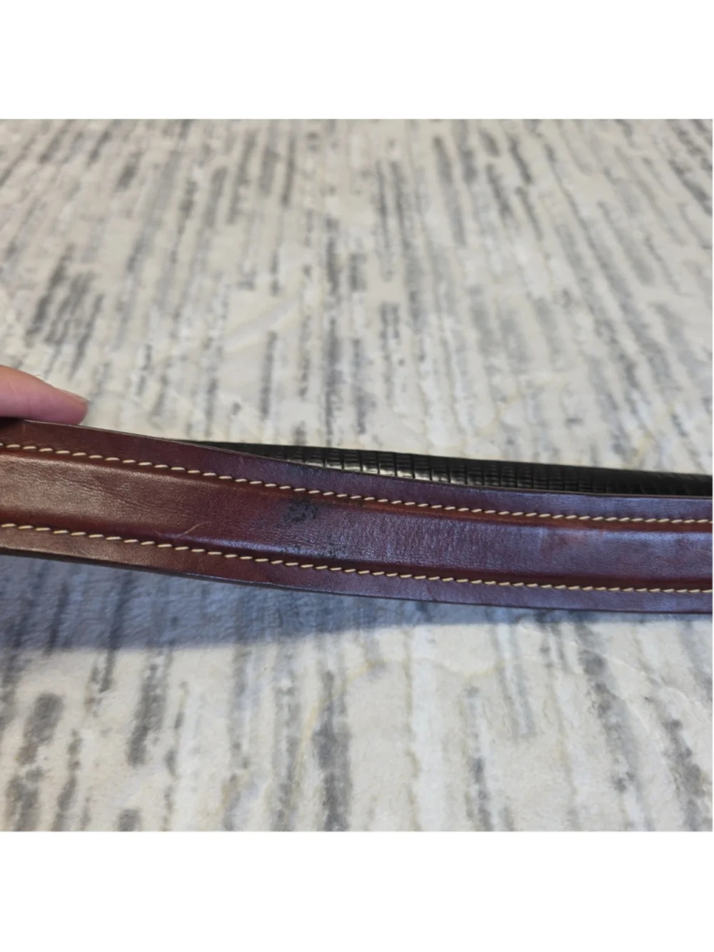Cole Haan Bundles Leather Mens Size 90/36 Metal Buckle Classic Business